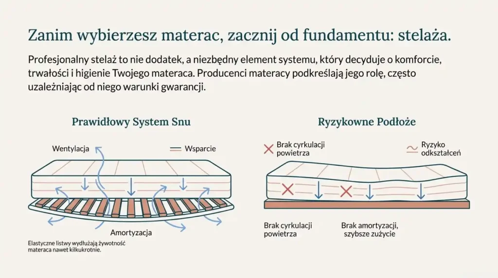 Odpowiedni stelaż